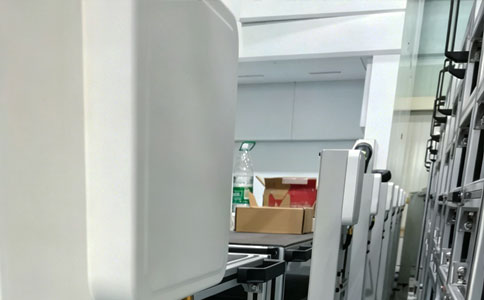 RFID抗金屬標簽UT5168應用于車間物料車管理
