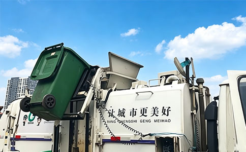 RFID一體式讀寫器UR5206用于環衛車垃圾搬運車輛管理