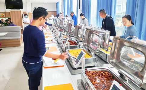 RFID電子標簽智慧食堂自助稱重定價方案