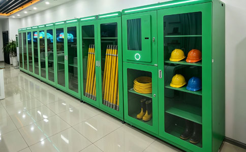 RFID智能工具柜硬件組成示意